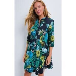 NWOT Tuckernuck Floral Print Dress with 3/4 Sleeves